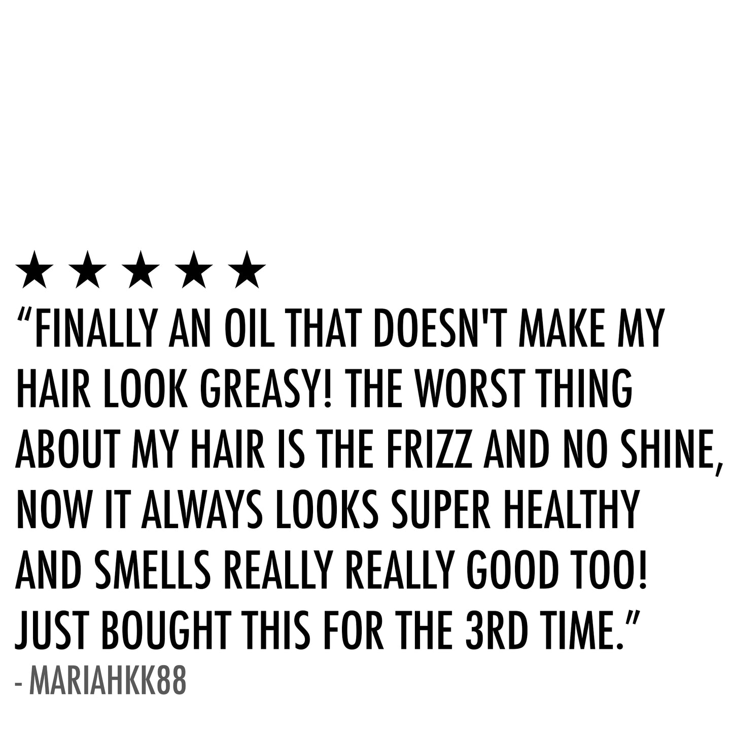 The Hair Oil